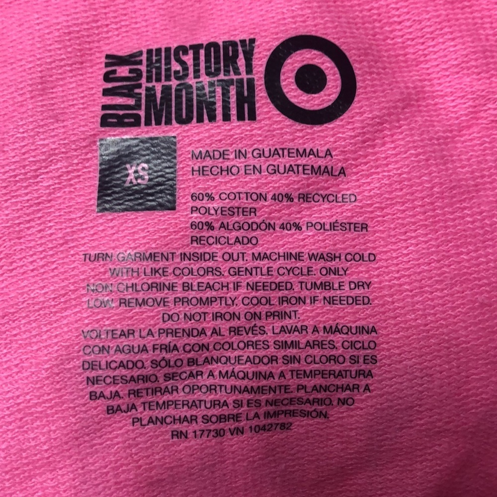 Target 🐠 Pink Unity Abundance Graphic Logo Tee Shirt Dress Size XS | NWT - Picture 6 of 7